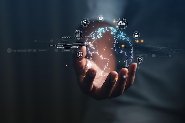 Aura Vision X connected globe concept